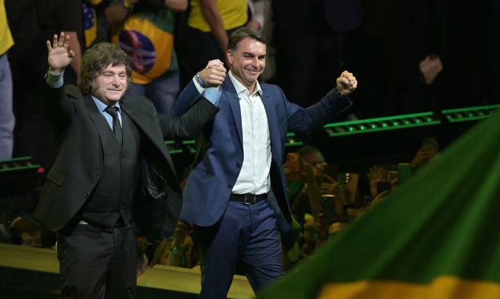 Lula crece, Flávio se desbarranca y encima se metió Milei