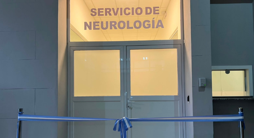 El Hospital Cullen inauguró una nueva sala de Neurología
