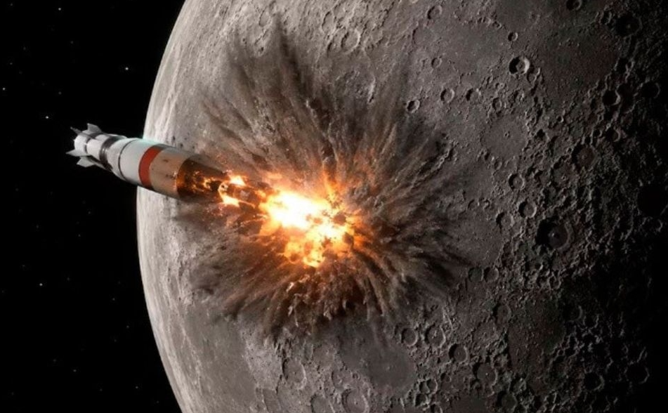 La NASA confirmó que un cohete de SpaceX impactó en la Luna
