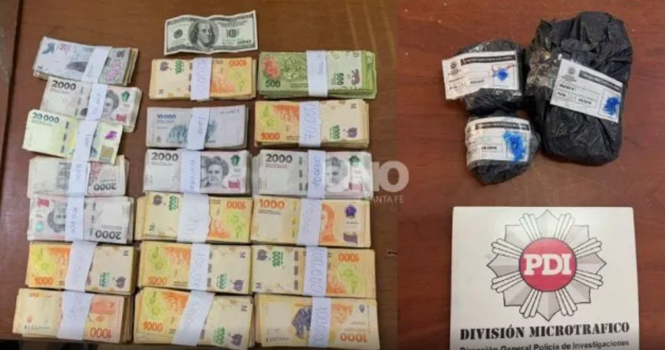 Denunció a su inquilino por movimientos sospechosos y la Policía secuestró más de 700 gramos de cocaína