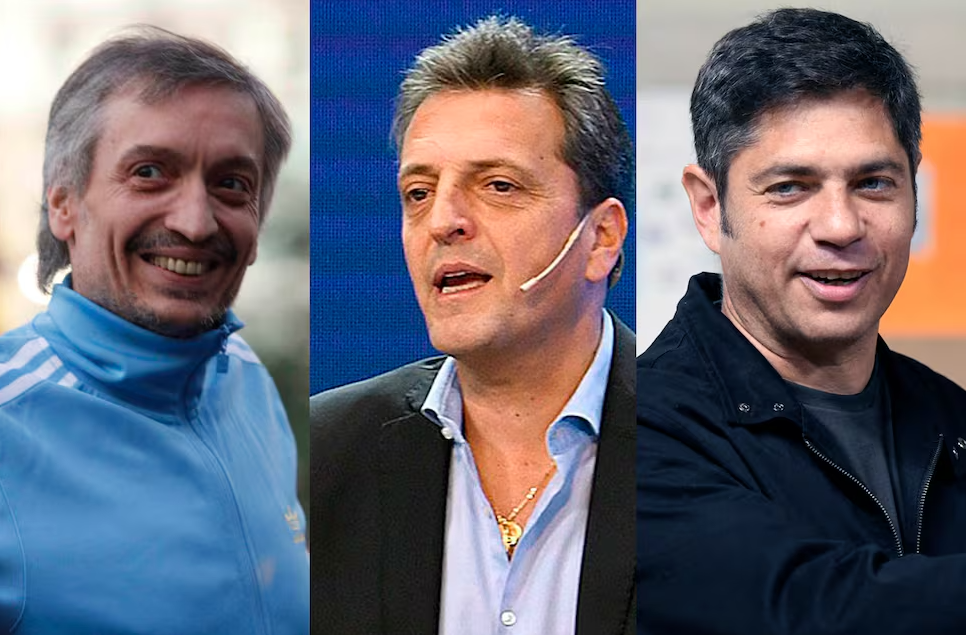 Cónclave peronista: Máximo Kirchner, Sergio Massa y Axel Kicillof se reunieron para blindar las PASO