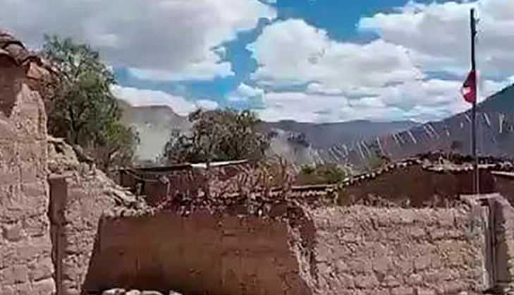 Un terremoto de 7,2 sacudió Perú