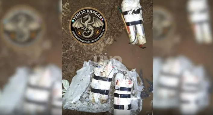 Barrio Santo Domingo: hallaron cinco artefactos explosivos con pólvora confinada arrojados desde una moto