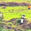 Tragedia en India: intentaron evitar que su hijo se suicidara y terminaron los tres muertos tras caer por un barranco
