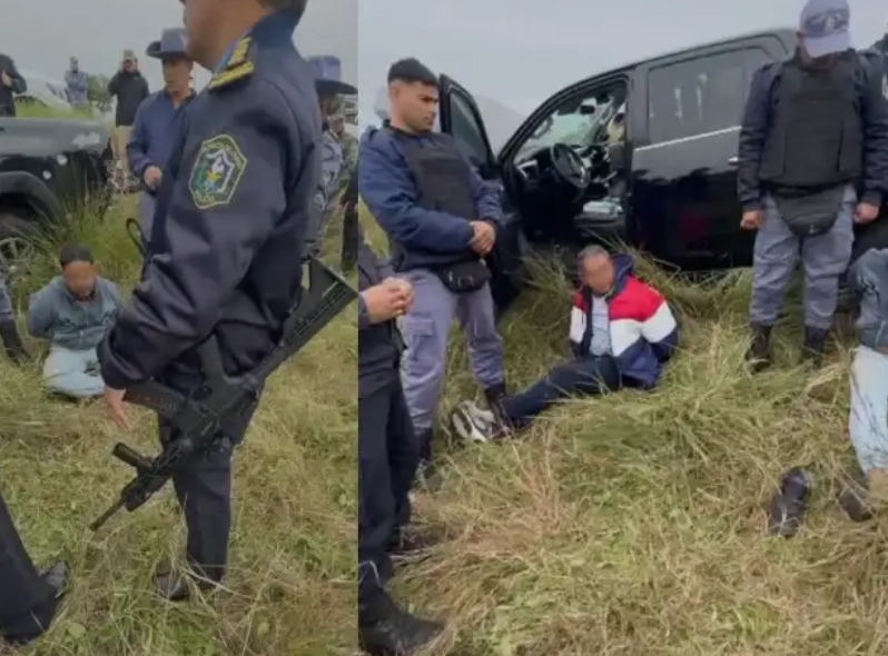 Persecución cinematográfica: la Policía del Chaco abrió fuego contra una camioneta robada y logró detener a dos sospechosos