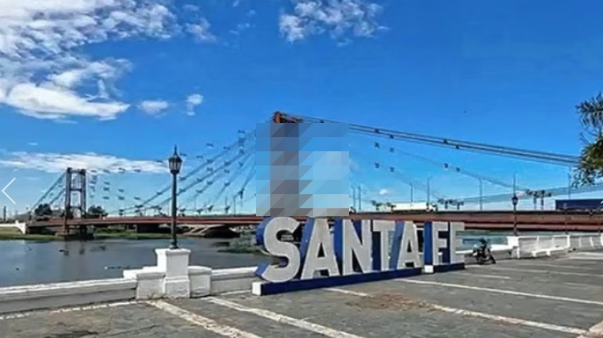 Las letras corpóreas de Santa Fe estrenaron nuevo color y renovaron la postal de la Costanera Oeste