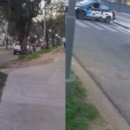 Barrio Sur: una moto giró mal y chocó contra una camioneta