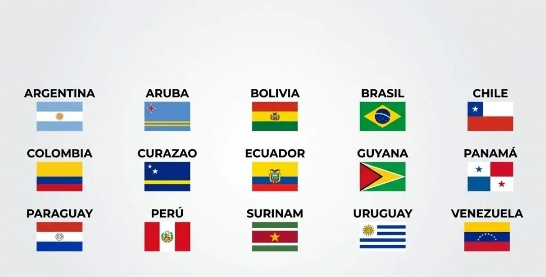 ¿Cuáles son los 15 países que competirán en los Juegos Suramericanos Santa Fe 2026?