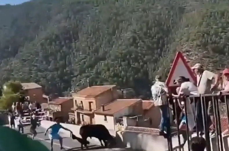 España: murió una mujer luego de ser embestida por un toro durante las fiestas patronales de Ayna