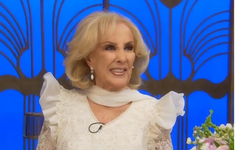 Internaron a Mirtha Legrand por un cuadro de bronquitis