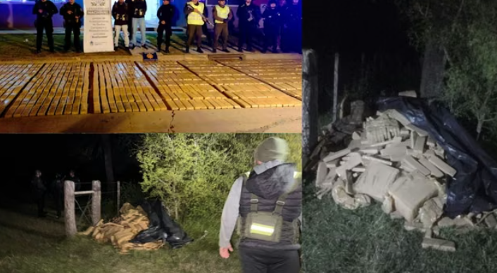 Un productor rural denunció el hallazgo de un cargamento de marihuana y Gendarmería lo secuestró