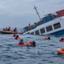Se hundió un barco de pasajeros en Indonesia: hay muertos y 129 desaparecidos