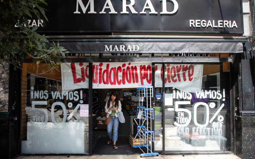 Números negros para la economía argentina