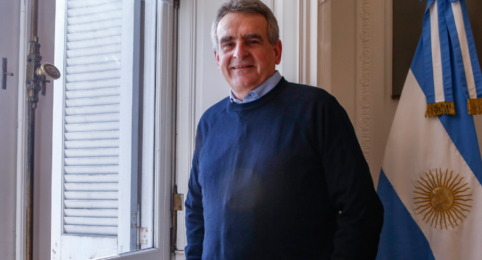 Para Agustín Rossi “es una trampa” el proyecto de Defensa de la Soberanía de Milei