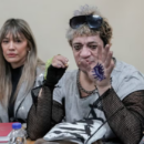 Pity Álvarez chocó en La Paternal: embistió a un auto que cargaba nafta en una estación de servicio