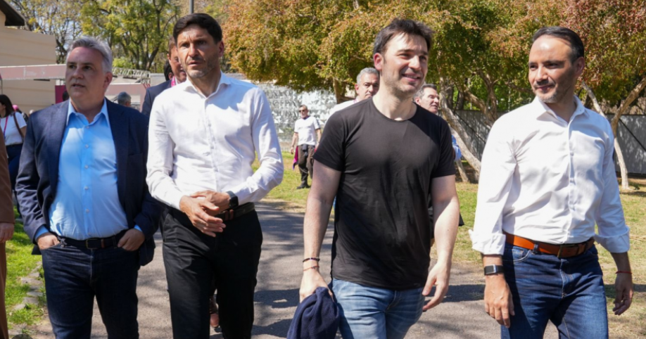 Pullaro, Llaryora y Nacho Torres se mostraron juntos y confirman su coordinación política para el 2027
