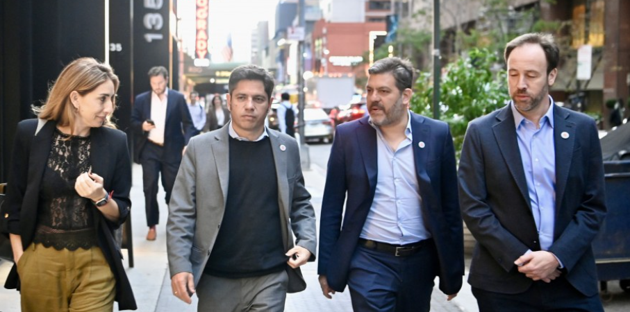 Tras las reuniones en Estados Unidos, Kicillof suspendió el viaje a China