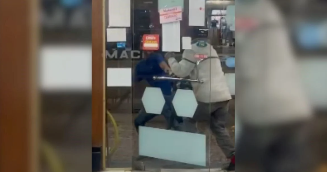 Violenta pelea entre indigentes en Guadalupe generó temor entre vecinos y comerciantes