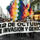 Contrafestejo del 12 de octubre en la Ciudad de Buenos Aires