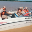 Un perro de rescate detectó una anomalía y refuerzan la búsqueda de los tres desaparecidos en el Paraná