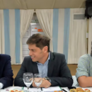 Cumbre peronista: Máximo Kirchner, Axel Kicillof y Sergio Massa volvieron a verse cara a cara