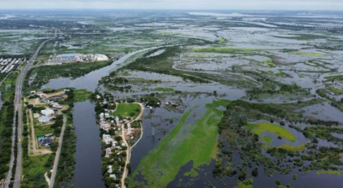 El Paraná sigue subiendo en Santa Fe: el INA proyecta casi cinco metros para principios de noviembre y advierte que la crecida podría prolongarse