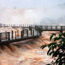 Cerraron dos circuitos de las Cataratas del Iguazú por la crecida del río: la influencia de El Niño