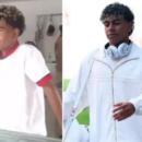 El doble colombiano de Lamine Yamal se volvió viral trabajando en una carnicería: el video