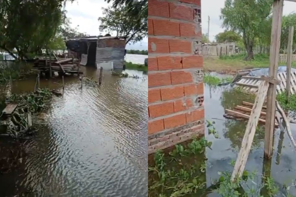 Algunos vecinos de Colastiné se autoevacúan por la crecida del río
